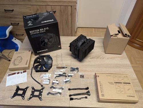 Noctua NH-D15 chromax black AM5 - AM4 - AMD - Intel - Luftkühler