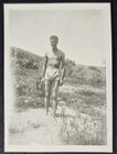 ​1940s Original Snapshot: Man in Swim Trunks,Vintage Beach Physique/Gay Interest — photo 2