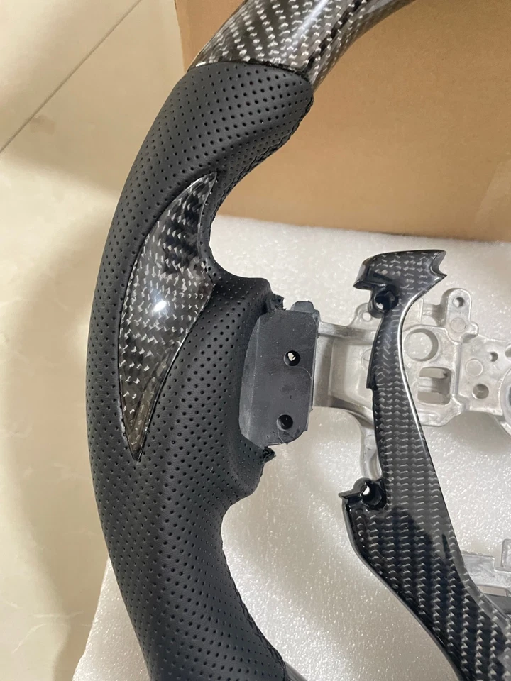 🔥REAL CARBON FIBER STEERING WHEEL FOR LEXUS ISF IS200/250/ 300/350 2014-2024 - Image 3 of 4