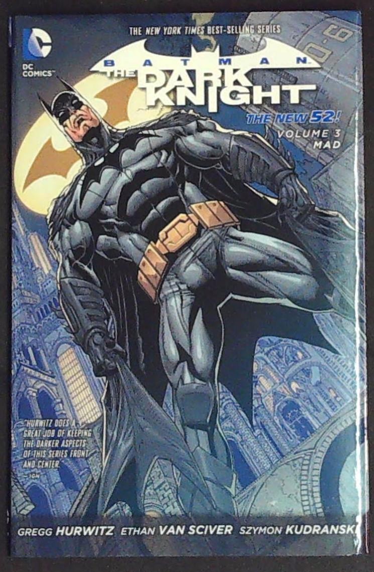 BATMAN: THE DARK KNIGHT Volume 3 MAD Hardcover Graphic Novel