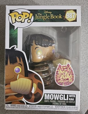 Funko Pop! Disney - Mowgli with Kaa - Very Neko Exclusive #987 **DAMAGED BOX**