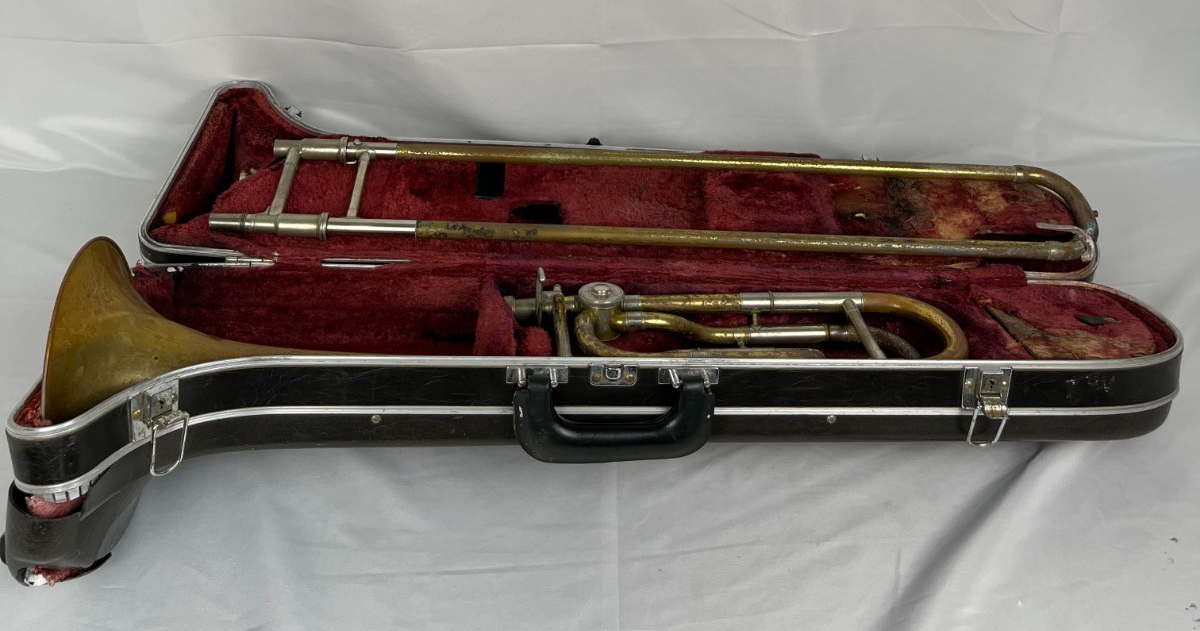 YAMAHA YSL-8425G Tenor Bass Trombone JUNK | eBay