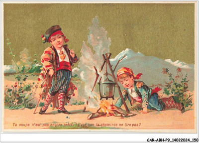 CAR-ABHP9-1678-CHROMOS - YOUR SOUP IS NOT READY YET - IS THE CHEMI
