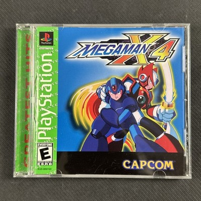 Mega Man X4 Greatest Hits Sony PlayStation 1 PS1 Complete CIB Tested