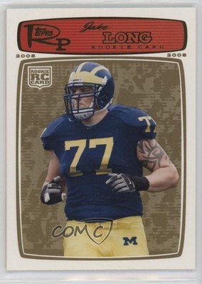 2008 Topps Rookie Progression Gold /199 Jake Long #196 RC n1u