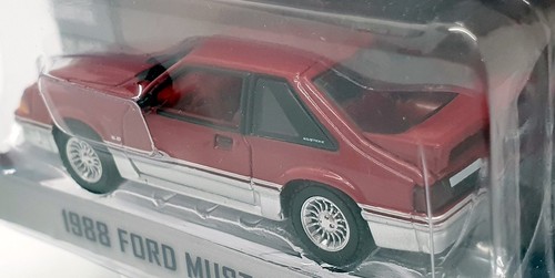 Greenlight 1/64 Scale 47080C - 1988 Ford Mustang GT - Purple/Silver - Picture 2 of 5