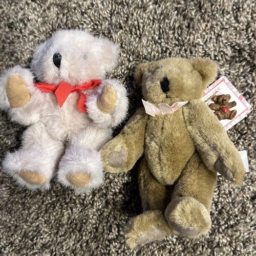 Ganz Teddy Bears Jointed Bearer of Love 1997 with tags and tac pin EUC & 2nd Bea