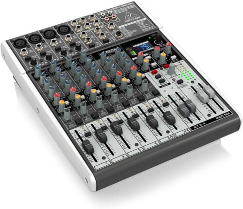 Behringer Analog Mixer USB Audio Interface 8ch Effector XENYX X1204USB USED - Picture 3 of 4