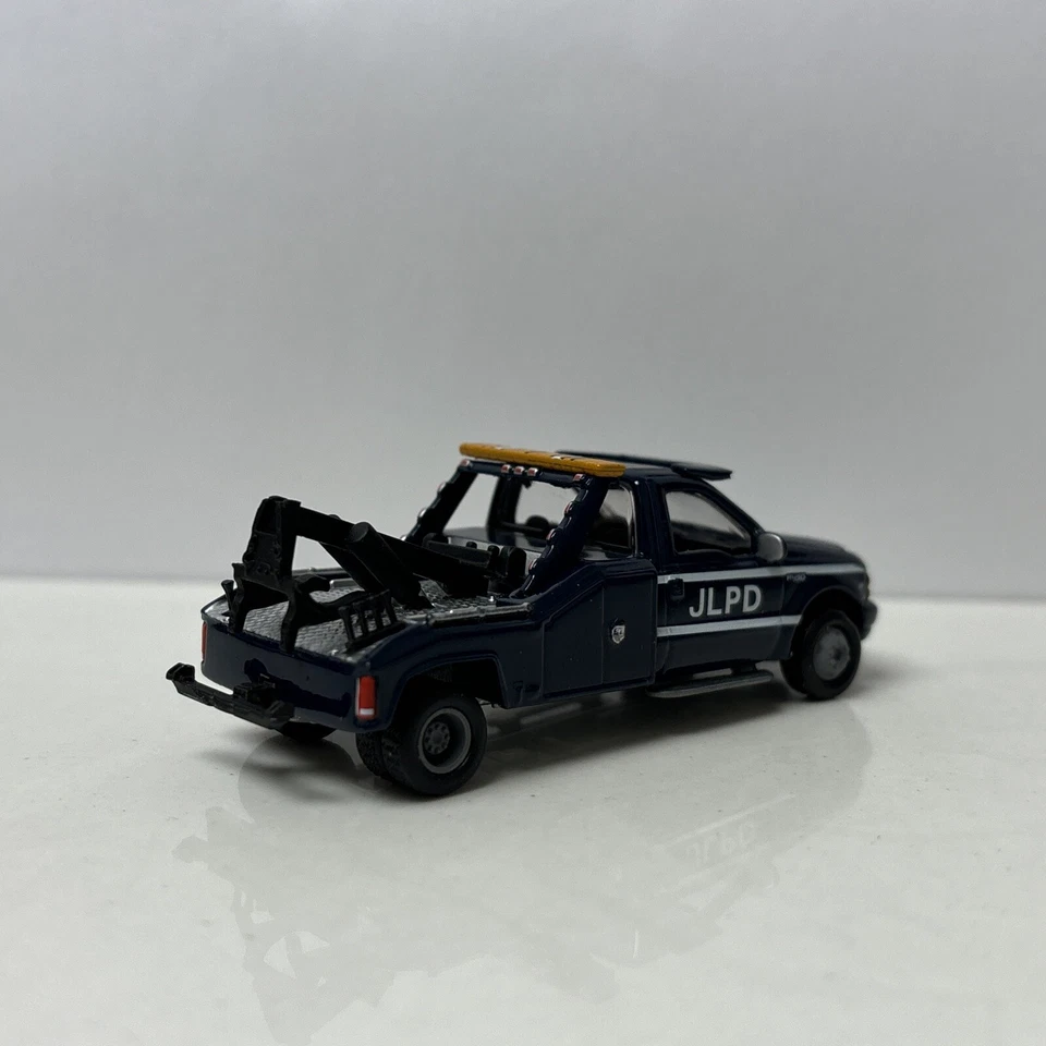 Camión de remolque Ford F-450 2000 00 coleccionable escala 1/64 diecast modelo diorama Foto 3 de 4