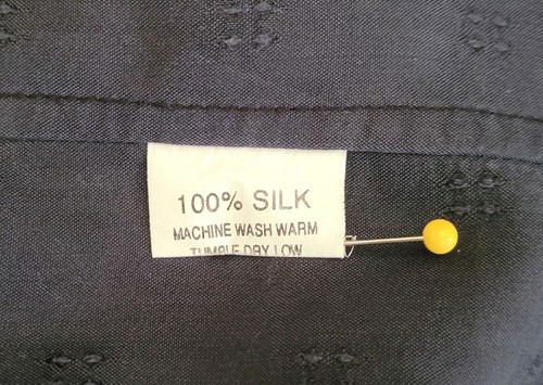 POLO UOMO RALPH LAUREN CAMICIA SETA MANICA CORTA VESTIBILITÀ CLASSICA TAGLIA L NERA - Foto 5 di 6