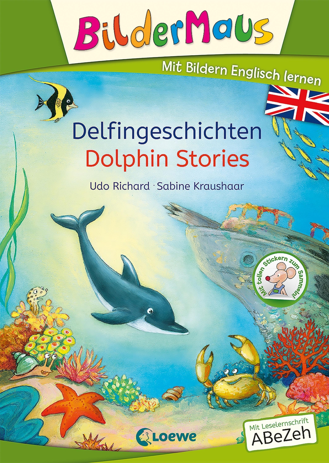 Bildermaus - Mit Bildern Englisch Lernen - Delfingeschichten - Dolphin