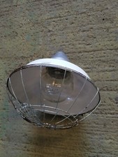 Crouse Hinds Vintage explosionsgeschützte Industrielampenfassung sehr selten weiß 18"