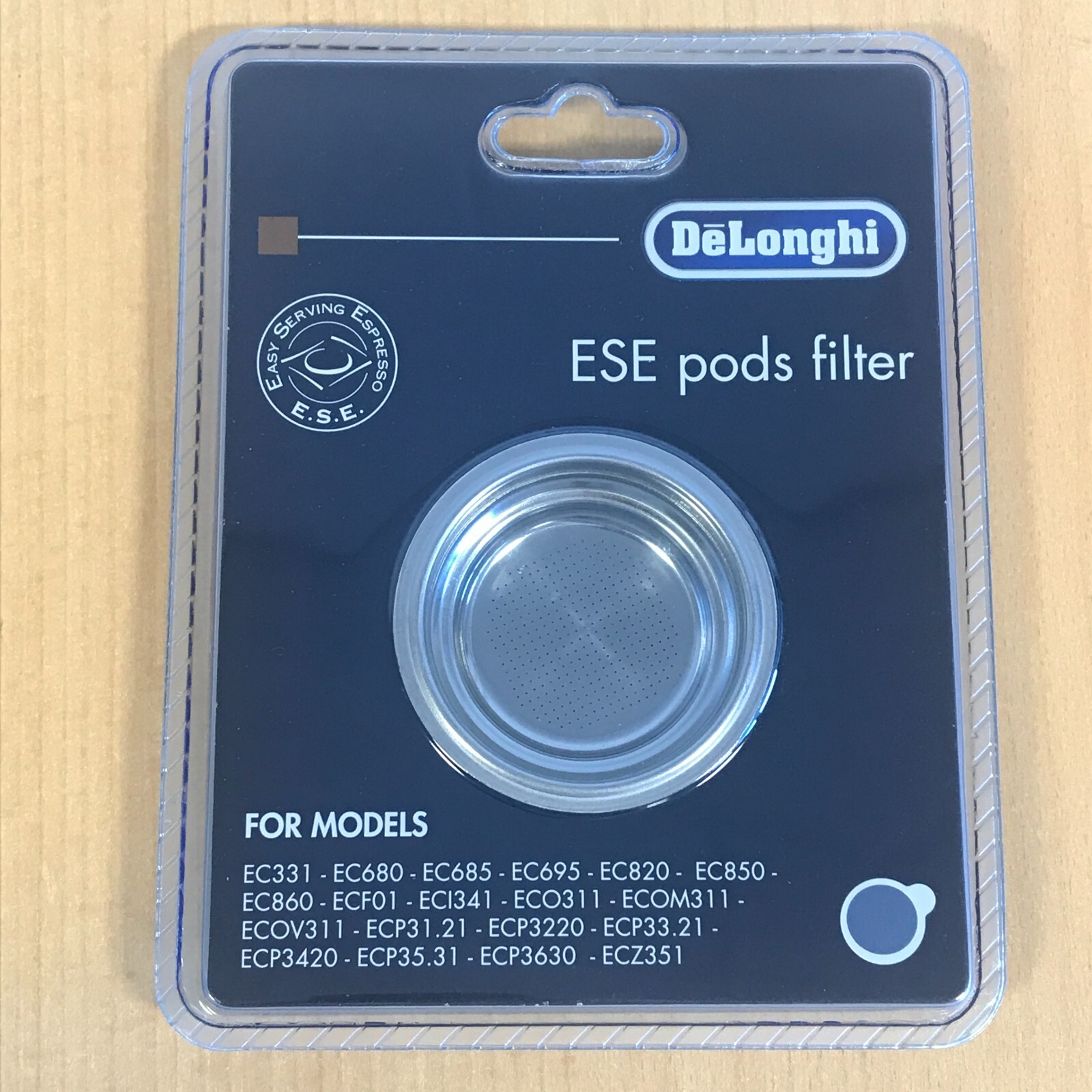 Delonghi Genuine ø 62 x 20mm ESE Pods Filter Basket for EC, ECP, ECZ (DLSC402) eBay