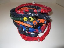Triple Braided Titanium Necklace Professional Baseball Teams NEW FREE SHIPPING