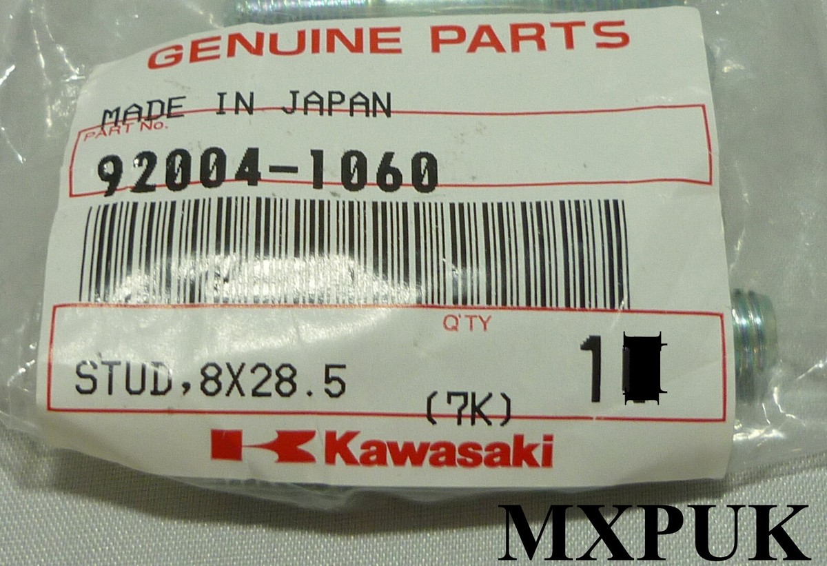 KX125 1992 ENGINE CYLINDER STUDS GENUINE KAWASAKI 92004-1060 1992