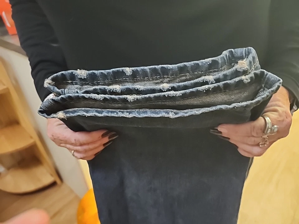 Levi’s 559 Big & Tall Relaxed Fit Straight Leg Denim Jeans Blue Men’s Sz 50x28 - Image 4 of 4