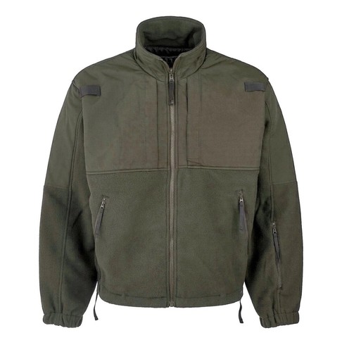 Giacca tattica 5.11 adulto piccola oliva abbigliamento da lavoro pile zip logo esterno - Foto 2 di 18
