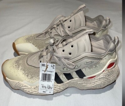 Adidas Trae Young 3 Wonder Beige Men's 11.5 Sneakers