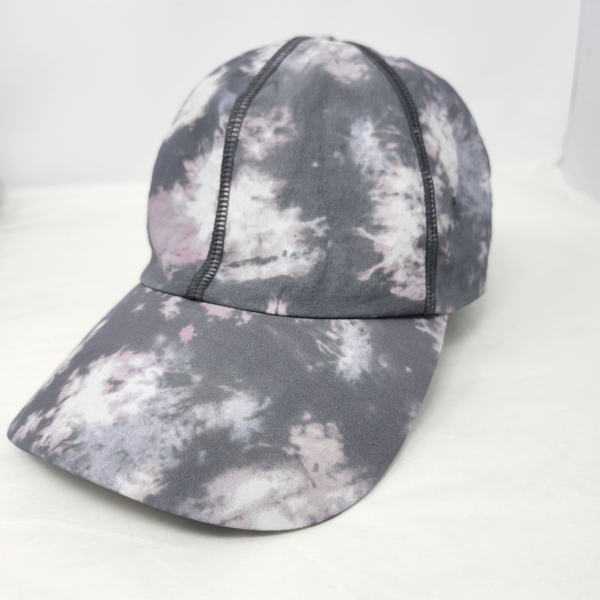 Lululemon Baller Hat Soft, one size, adjustable closure back,tie  dye grey, pink Lululemon Baller Hat Womens One Size Pink Gray Tie Dye  main image 3