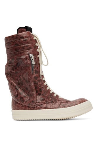 rick owens burnt pink cargo basket 46 