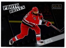 2023-24 O-Pee-Chee Platinum Photo Driven #PD-2 Brent Burns Carolina Hurricanes