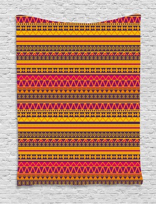 Colorful Drawing Tapestry Wall Hanging Design Decoration for Room 2 Sizes