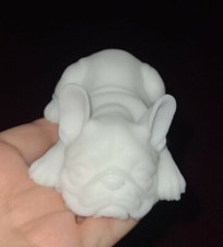 Gorgeous 4 inch BLANK Silicone French Bulldog Reborn Dog Doll