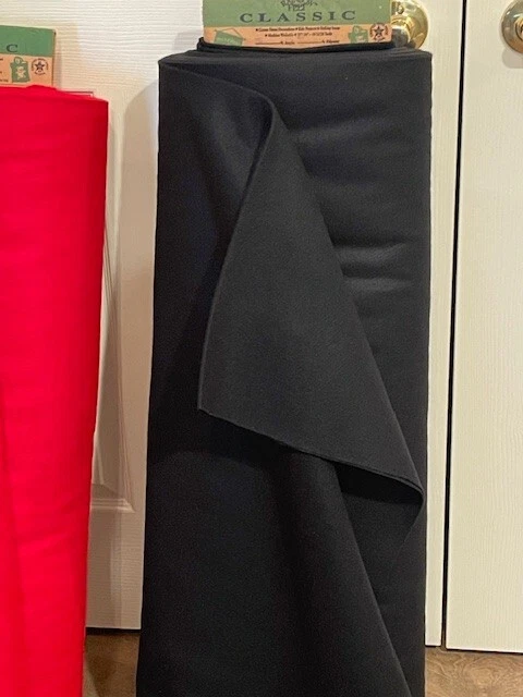 Высокое качество войлок на дворе красный или черный 72 «ширина, 75% акрил 25% полиэстер - Изображение 3 из 4