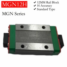 MGN12H HIWIN Linear Rail Slider Block 12mm H Accuracy Carriage for Engraving CNC