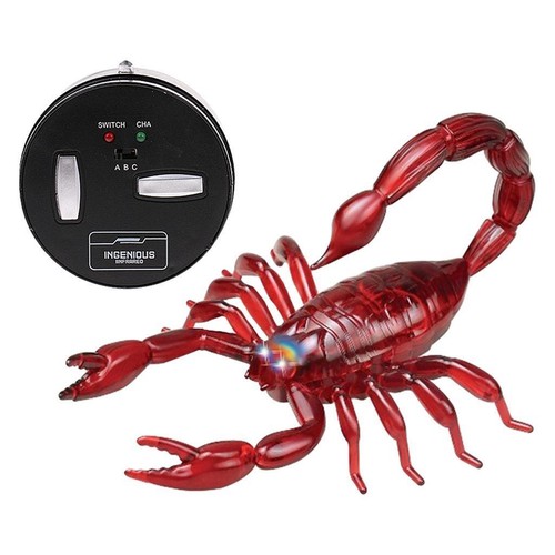 USB RC Fernbedienung Elektrischer Skorpion Spielzeug Parodie Simulation - Photo 3/7