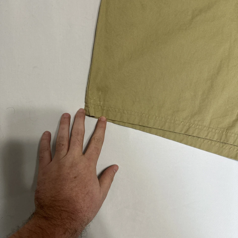 Pantalones Cortos Chinos NCAA Universidad de Tennessee Para Hombres 2XL 44-46 Caqui 9" College Preppy Foto 3 de 4