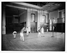 Basketball Columbia Univ. c1900 Large Historic Old Photo 1