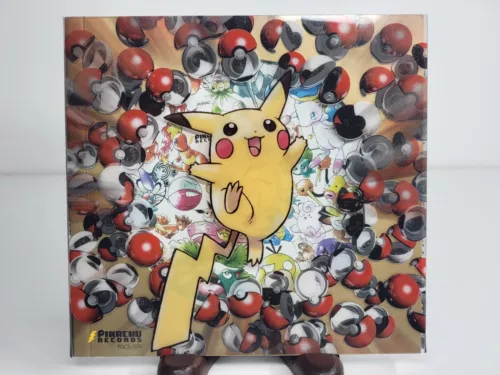 RARE Vintage Pokemon Pikachu Records 1998 Japanese CD Promo Set NO CARDS