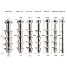 5mm-11mm stainless steel plug urethra stretching urethral dilators urethra