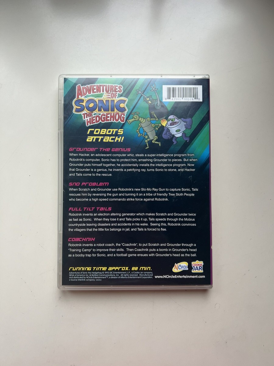 Adventures of Sonic The Hedgehog Robots Attack! DVD NCircle
