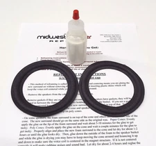 Bang & Olufsen M75  4" Woofer Refoam Kit - Foam Speaker Repair