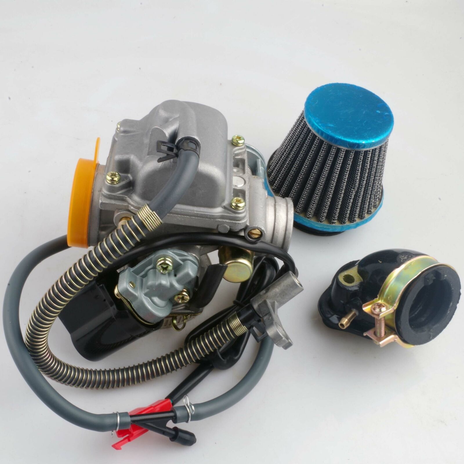 150cc Carburetor for GY6 4 Stroke Engines Electric Choke Motorcycle Scooter 152 eBay