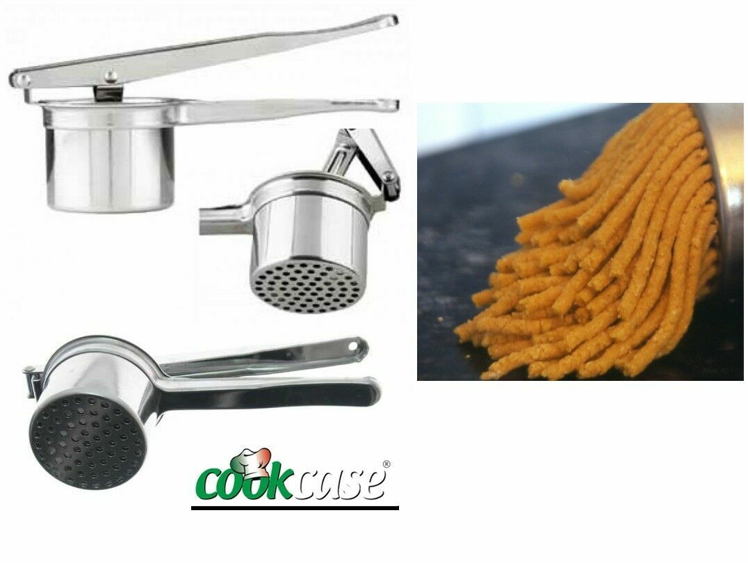 SCHIACCIA PASSATELLI OMAC FORI 5mm ACCIAIO INOX 18/10 7627015