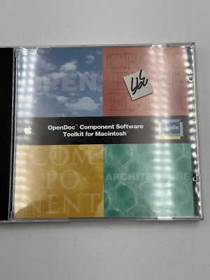 Vintage OpenDoc Component Software Toolkit For Macintosh Release 2