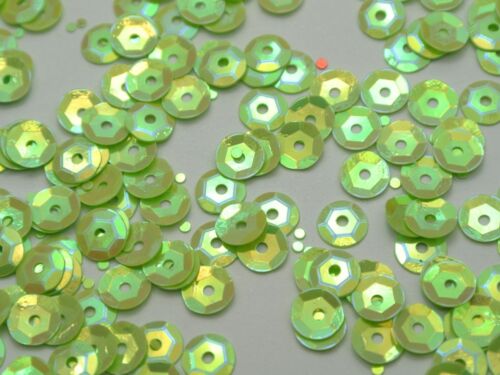 5000 6mm CUP round loose sequins Paillettes sewing Wedding craft - Picture 15 of 21
