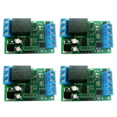 DC 12V Modbus Rtu Switch Module PLC PTZ RS485 TTL RS232 Serial Port Relay UART