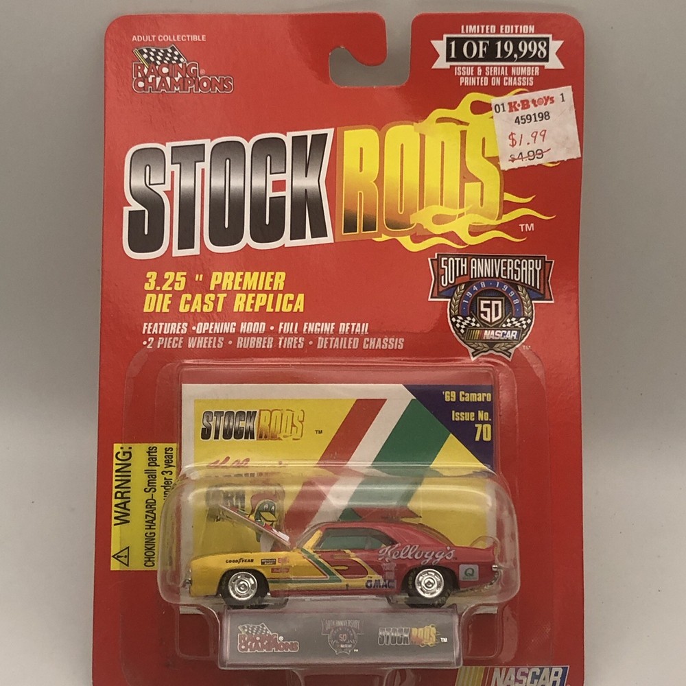 1998 Racing Champions Stock Rods Terry Labonte #5 Kelloggs 69 Camaro