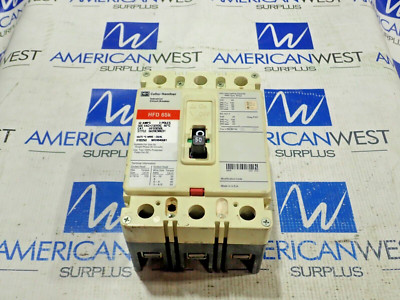 Cutler Hammer HFD3050L 50 Amp 600V 3 Pole Circuit Breaker Line/Load ...