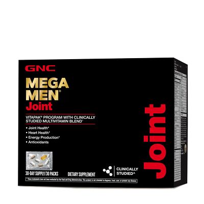 30 Count Nutritional Supplement Multivitamins for Men Heart Energy Antioxidants