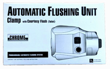 Automatic Flushing Unit Clamp with Courtesy Flush Toilet For Sloan/Zurn handle