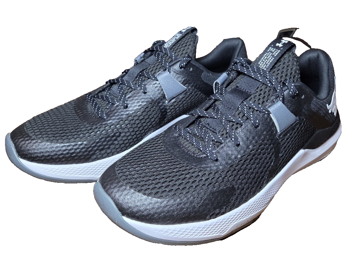 Under Armour Project Rock BSR 2 Mens 10 Training Shoes Black White 3025081-001 Fitness shoes Under Armour UA Project Rock BSR 2  main image 2