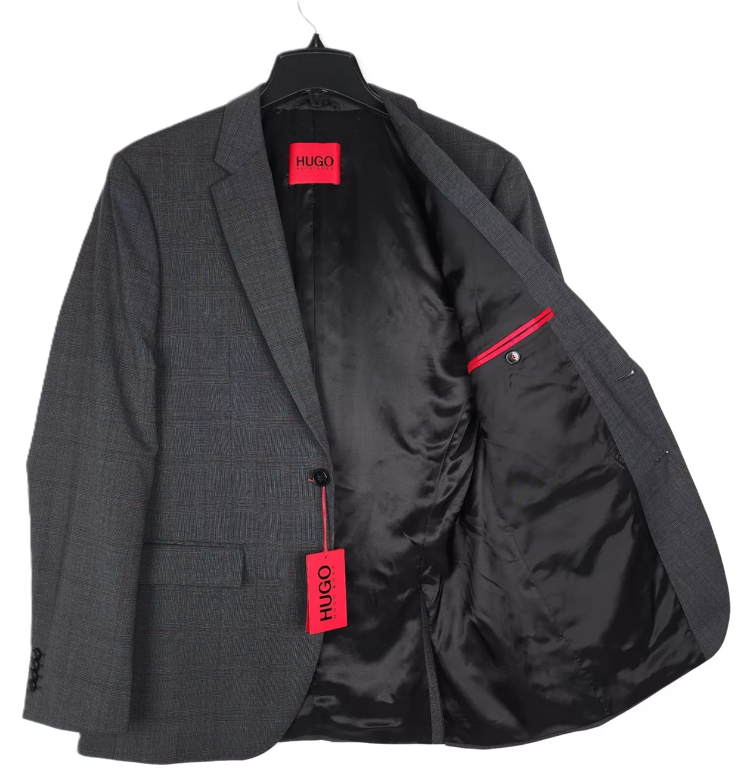 【サイズ交換ＯＫ】 Hugo Boss Dark Jacket Suit Wool Regular-Fit Jeffery Men's ジャケット・アウター
