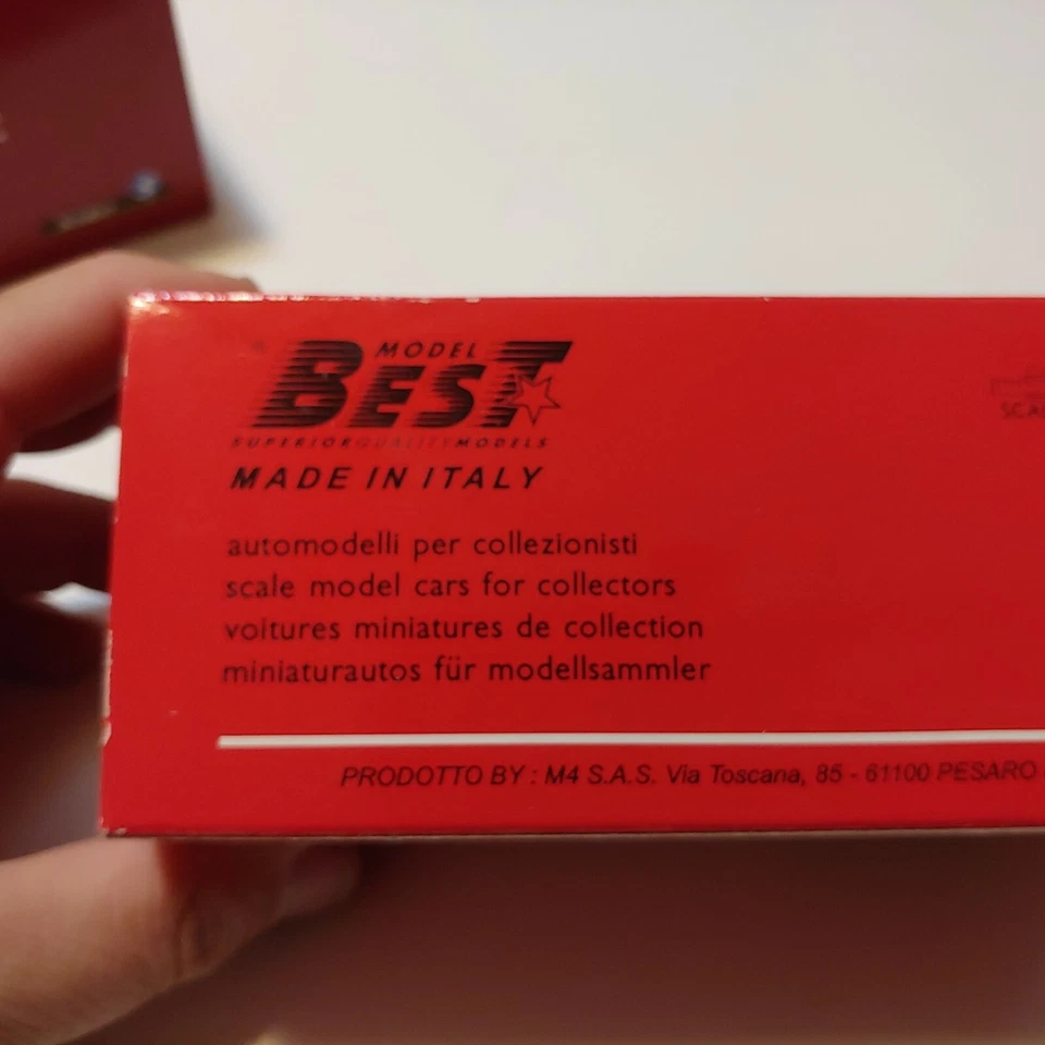 FERRARI 750 MONZA LIMITED SERIES 1413/3000 PR08 BEST MODEL SPECIAL SCALA 1/43 - Immagine 3 di 4