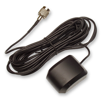 GPS 28dB TNC Male 3V-5V Mobile Antenna Miniature Mag Mount w/ 16ft Downlead NEW