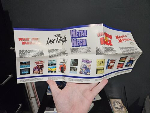 Maniac Mansion (Nintendo NES, 1990) Complete In Box CIB Tested - Picture 18 of 20